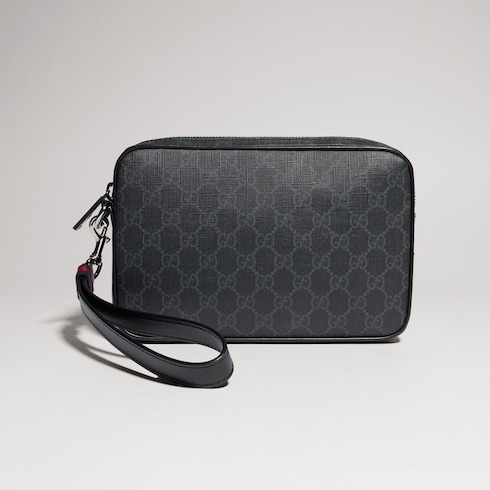 Pouch GG nero misura piccola