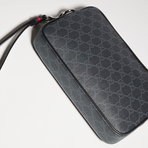 Pouch GG nero misura piccola