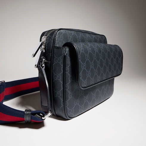 GG Black small crossbody bag