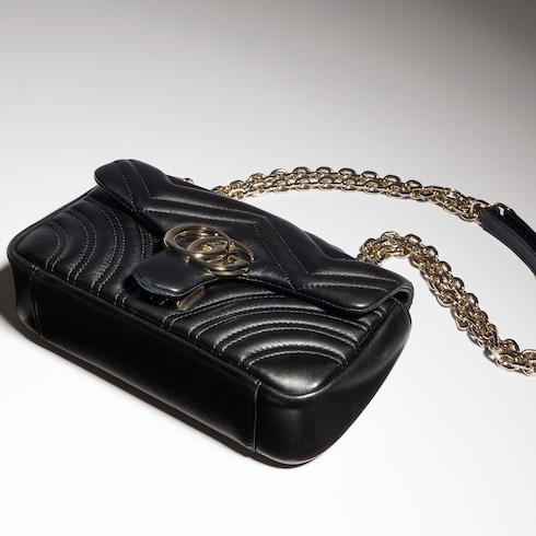 Kleine GG Marmont Schultertasche
