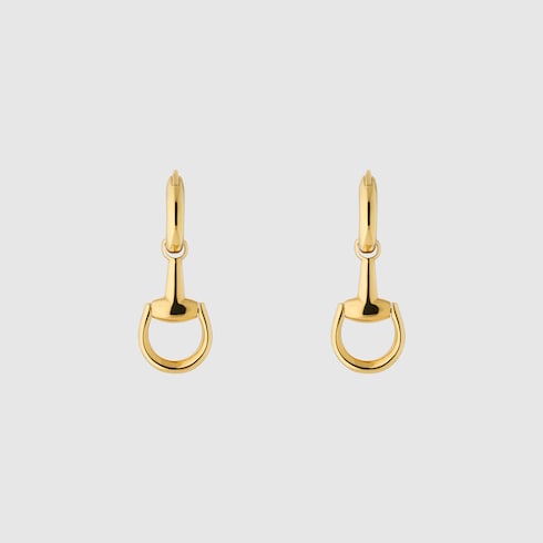 ホースビット〕18K ピアス ・18K イエローゴールド | GUCCI公式