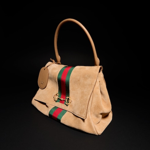 Mittelgroße Paparazzo Henkeltasche