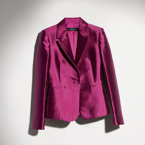 Mikado silk jacket