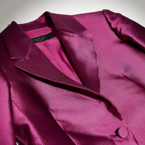 Mikado silk jacket