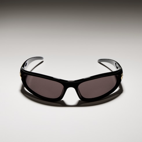 Lunettes de soleil à monture géométrique