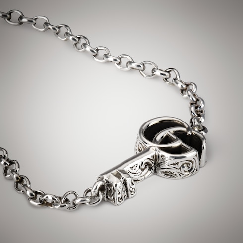 Bracciale GG Marmont con ciondolo chiave