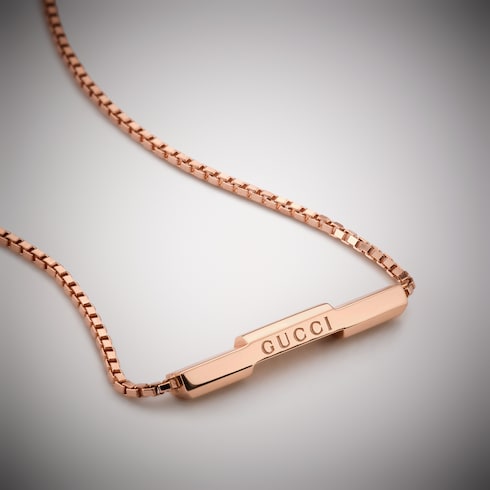 Gucci Link to Love 18k necklace