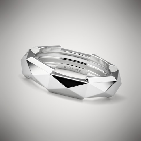 خاتم Gucci Link to Love مسامير ذهب 18