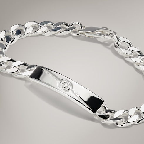 Bracciale con Incrocio GG diagonale