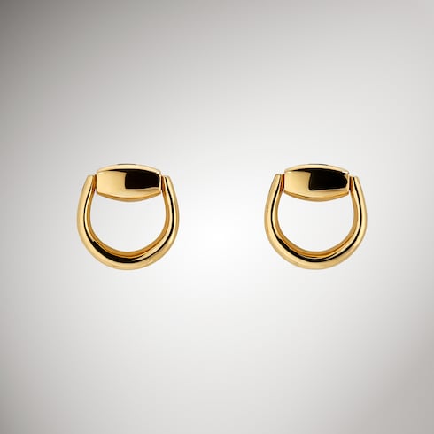 〔ホースビット〕18K スタッズ ピアス