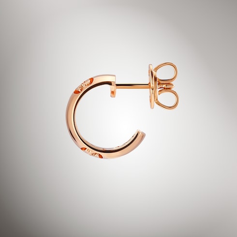 Серьги-кольца Icon GG 18 карат