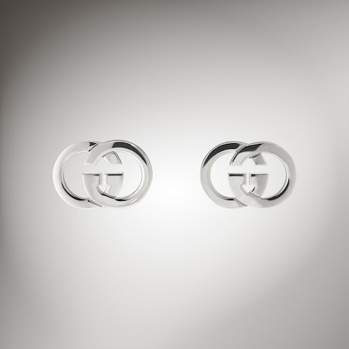 Pendientes de tuerca Gucci Interlocking