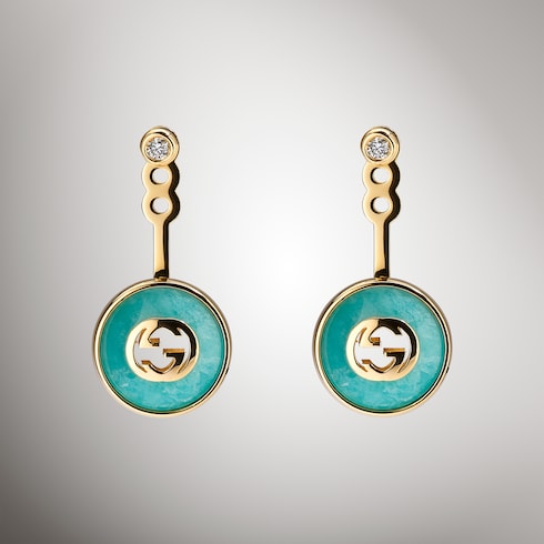 Gucci Interlocking Ohrringe 18 Karat