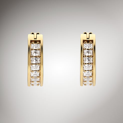 Gucci Blondie crystal mini earrings