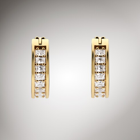 Mini boucles d’oreilles Gucci Blondie avec cristaux