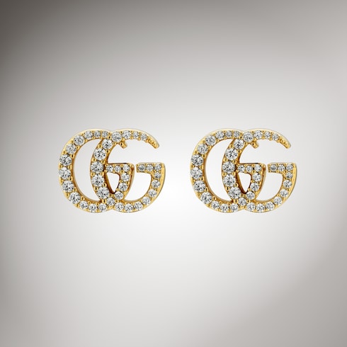 GG Marmont crystal earrings