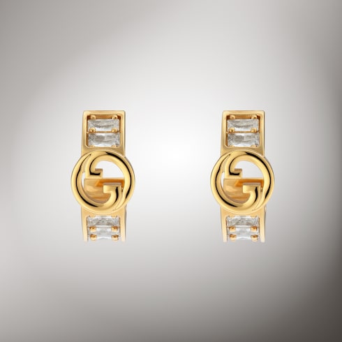 Pendientes Gucci Blondie con cristales