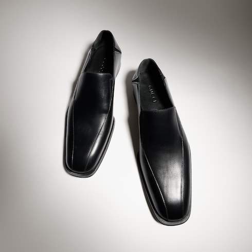Mocassins avec logo en relief pour homme