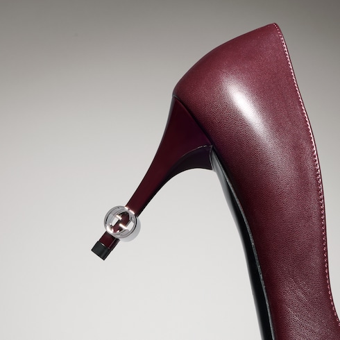Décolleté donna con dettagli Incrocio GG