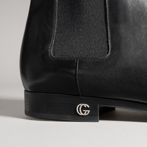 Bottines pour homme avec insert élastique
