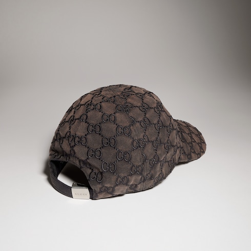 Cappellino da baseball in tessuto di cotone ricamato