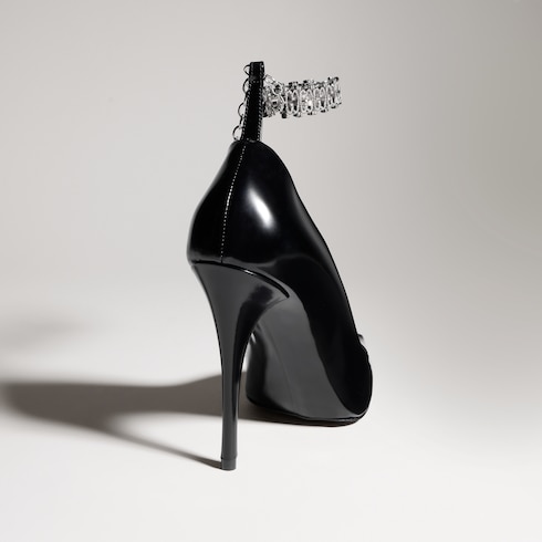 Escarpins Donna avec chaîne en cristaux pour femme