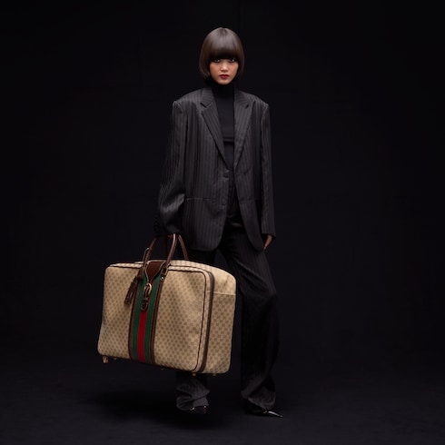 Large soft suitcase with Web