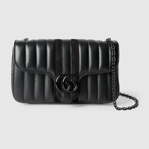 フルセット♡GUCCI ♡グッチ　GGマーモント レザー ケース　ブラック A006X1_AAHND_1000_001_066_0040