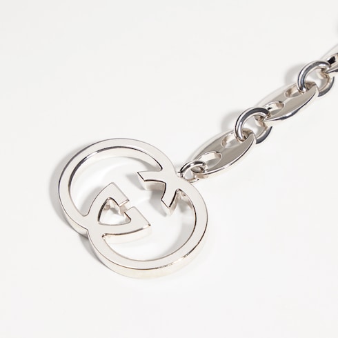 Interlocking G keychain