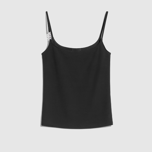 Viscose crêpe jersey top