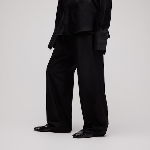 Silk pants