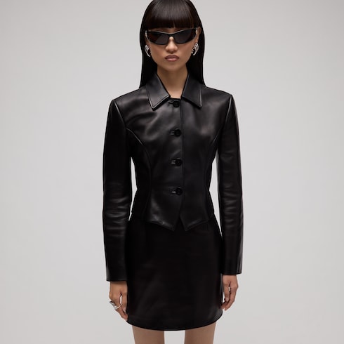 Chaqueta de piel napa suave