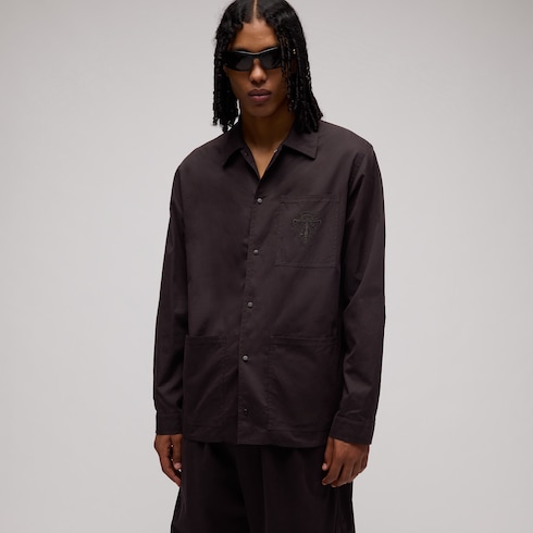 Veste en twill de coton compact