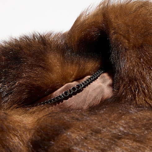Soft shearling bolero