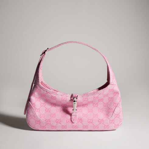 Jackie Slim crystal medium shoulder bag