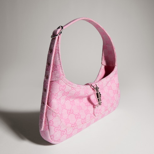 Jackie Slim crystal medium shoulder bag