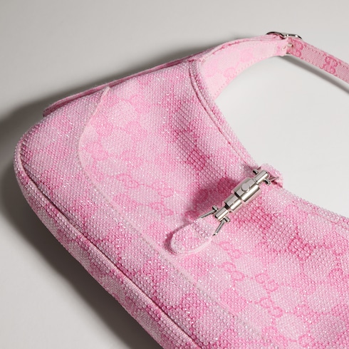 Jackie Slim crystal medium shoulder bag