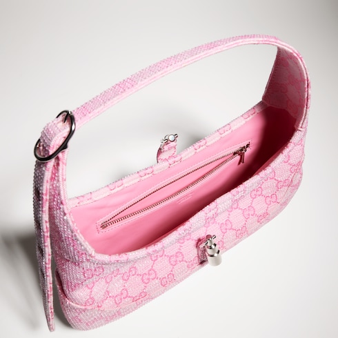 Jackie Slim crystal medium shoulder bag