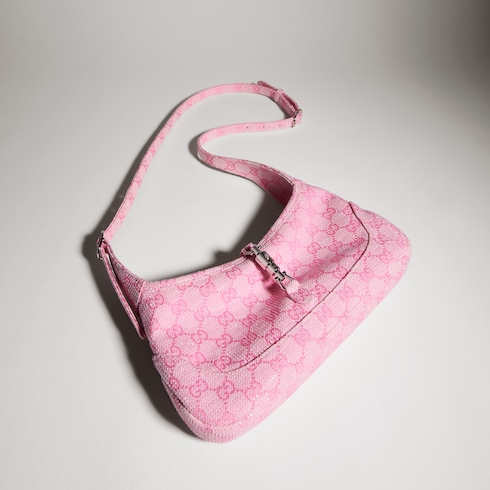 Jackie Slim crystal medium shoulder bag