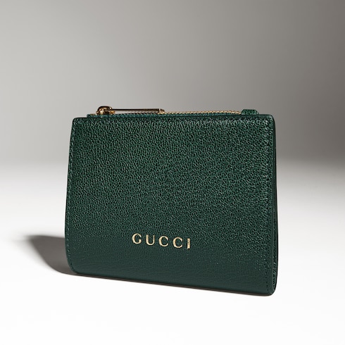 Small wallet with Gucci lettering