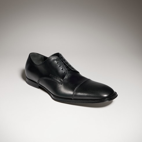 Chaussures à lacets pour homme avec logo en relief