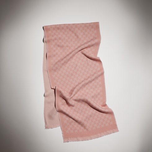 Bufanda de lana reversible