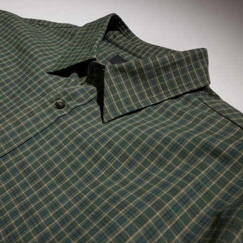 Checked cotton polyamide shirt