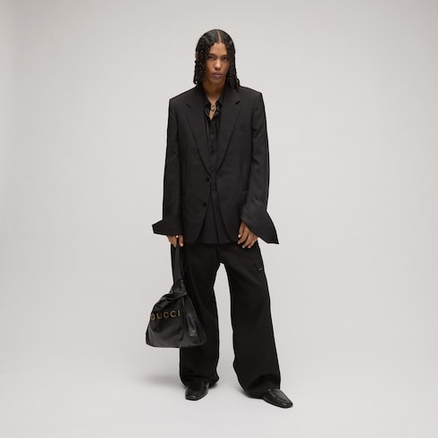 Silk cashmere pants