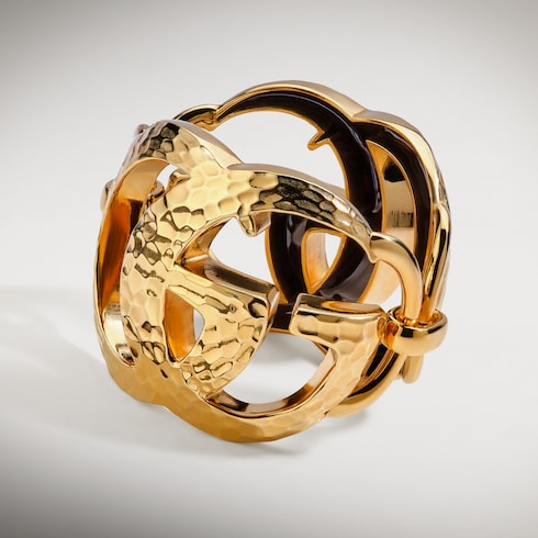 GG Marmont hammered bangle bracelet