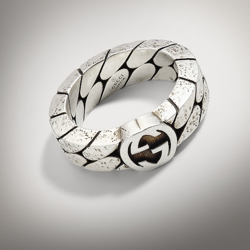 Anillo Gucci Interlocking