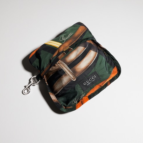 Large printed tote bag