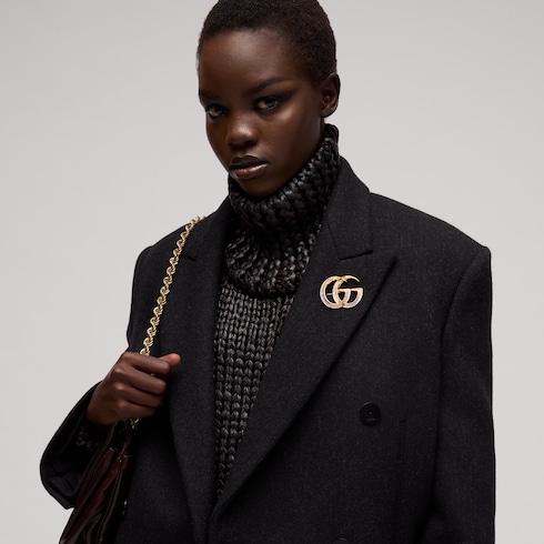 GG Marmont crystal brooch