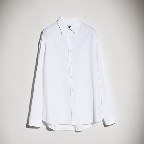 GG cotton poplin shirt