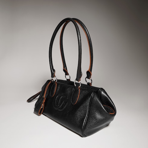 Bolso boston mediano con Detalle de Doble G